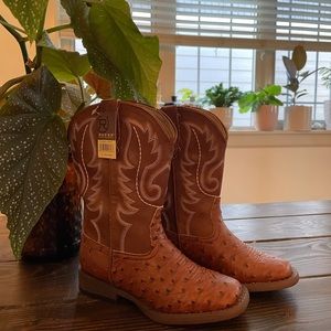 NWT Sz. Toddler 12 Roper Brown Cowboy Boots